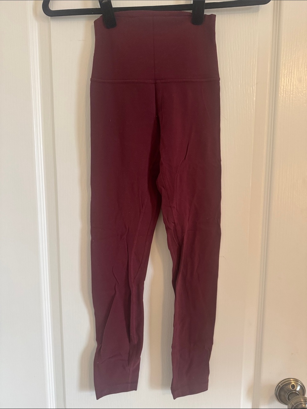 Lululemon align High-Waisted Burgundy Leggings size 0